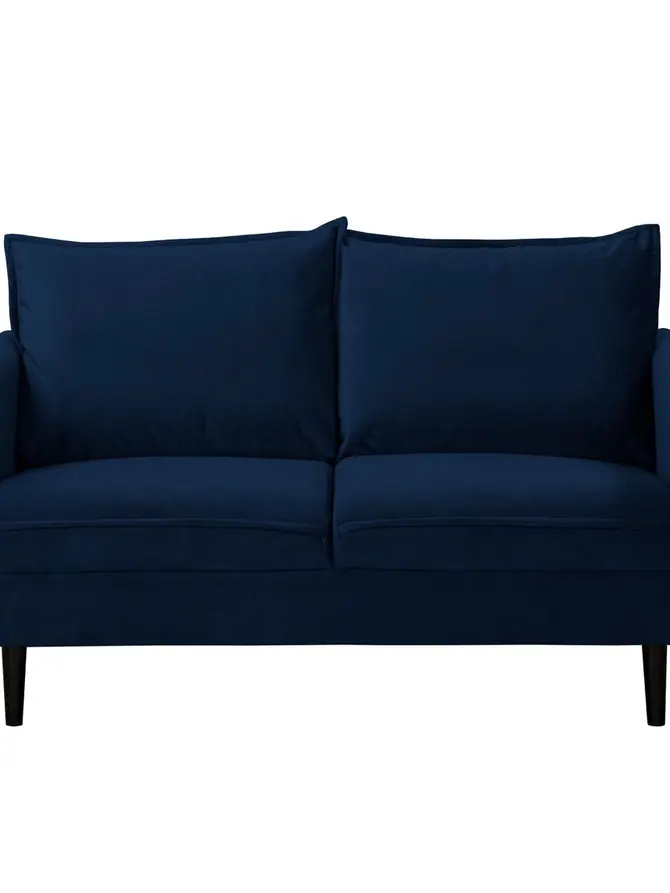 Sofa RUGG Sofa granatowa 149x86x91 cm