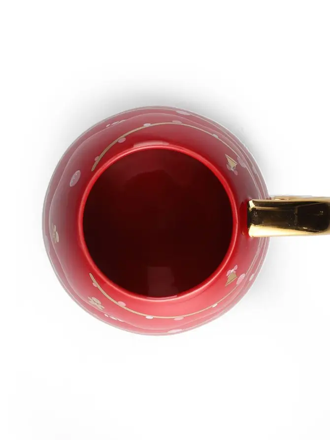 Kubek EILIS choinka czerwona 0,45 l