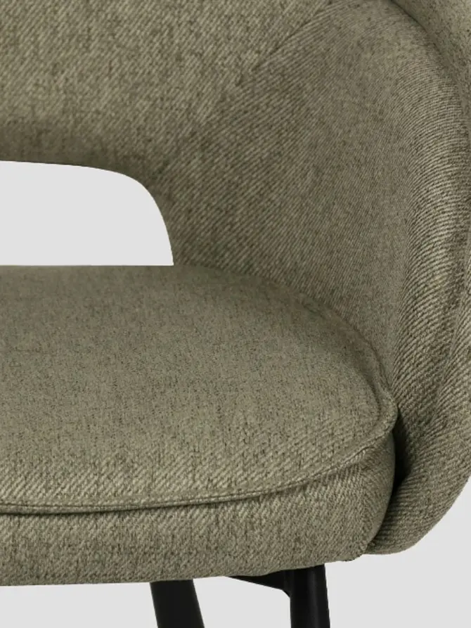 Krzesło CAMPEA Zielone 61x61x84 cm