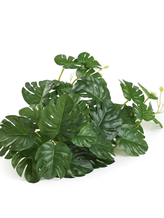 Roślina zwisająca sztuczna TROPICAL ZONE monstera 40 cm