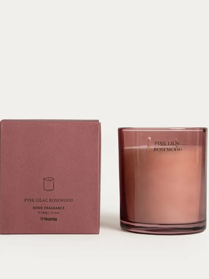 Świeca sojowa ETERNAL Pink Lilac Rosewood 380 g