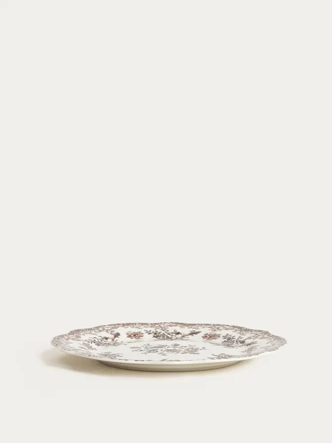 Talerz LOURRY deserowy brązowy 19 cm