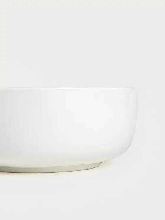 Misa BERGO porcelanowa duża biała 1,5 l