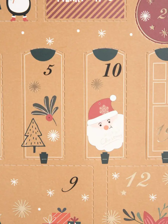 Kalendarz adwentowy SANTA'S SELECTIONS Christmas 24 szt.