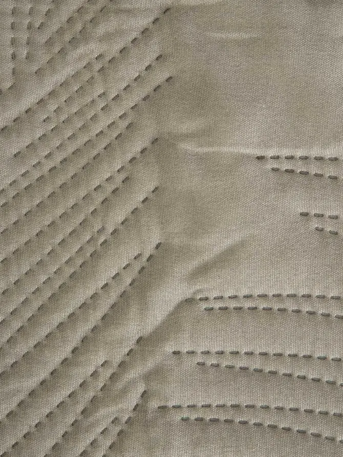 Narzuta SIENNA zielona z pikowaniem 200x220 cm