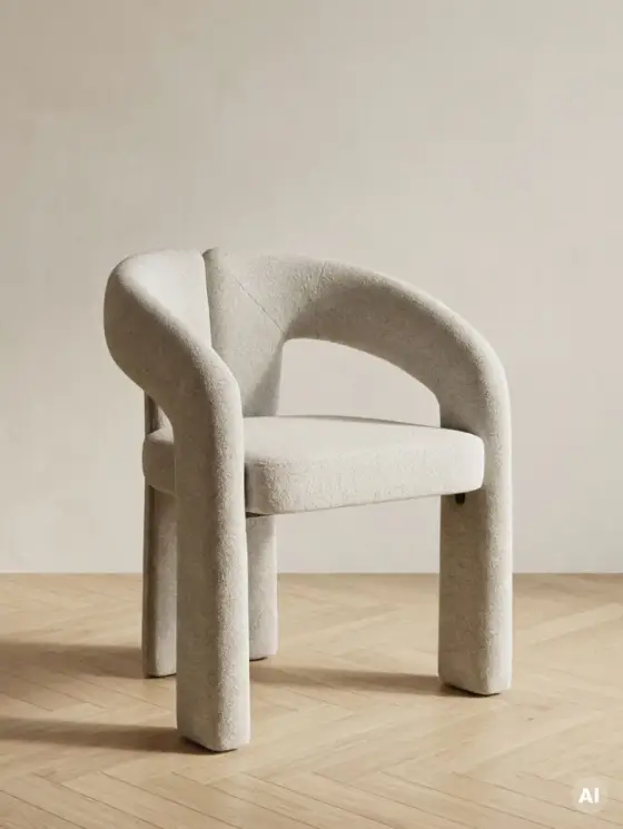 Fotel ROVELLE beżowy 61x58,5x78,5 cm