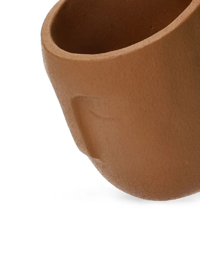 Osłonka na doniczkę FACE twarz 14x14 cm
