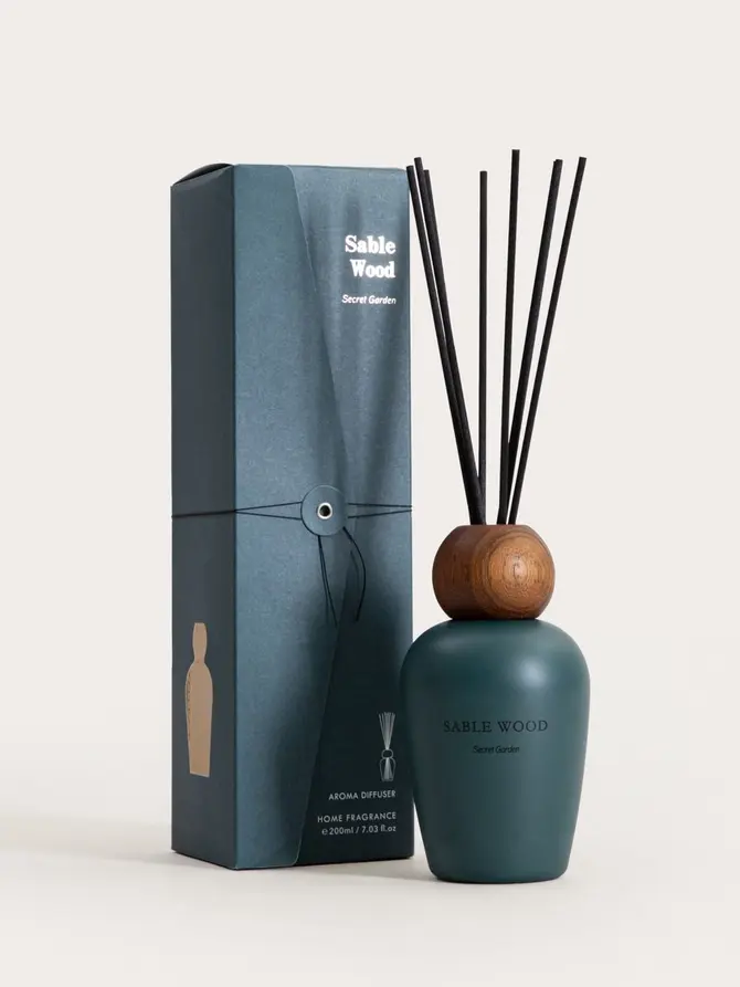 Dyfuzor zapachowy SABLE WOOD Secret Garden 200 ml