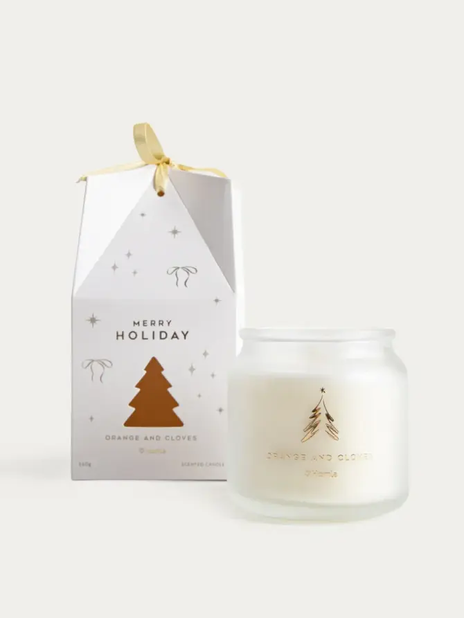 Świeca zapachowa SNOWFALL Orange and Cloves 160 g