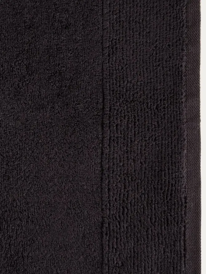 Ręcznik DESMA czarny miękki 600 gsm 50x90 cm