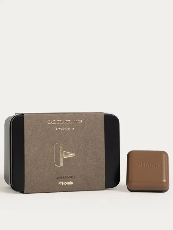 Zestaw zapachowy do samochodu URBAN LEATHER Amber Musk 3 szt.