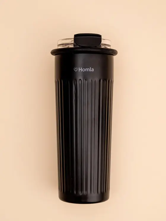 Kubek termiczny TOLEO czarny 500 ml