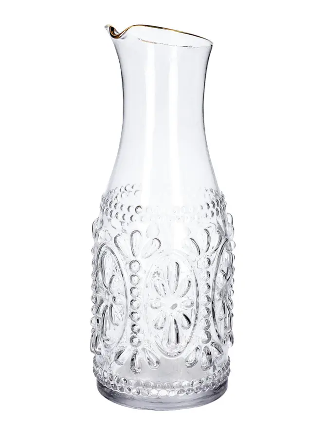 Karafka BARREL ze złotą obwódką 1,2 l