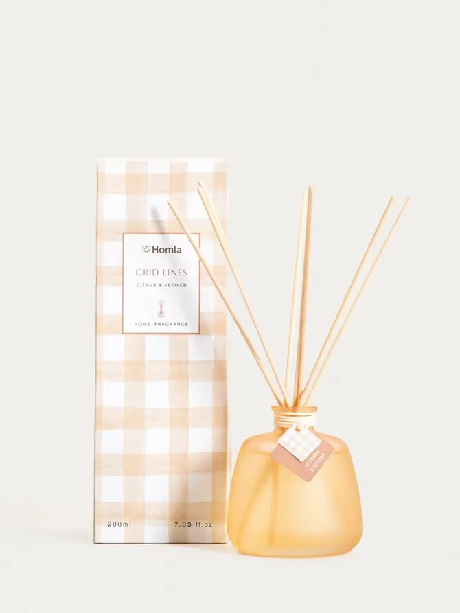 Dyfuzor zapachowy GRID LINES Citrus & Vetiver 200 ml