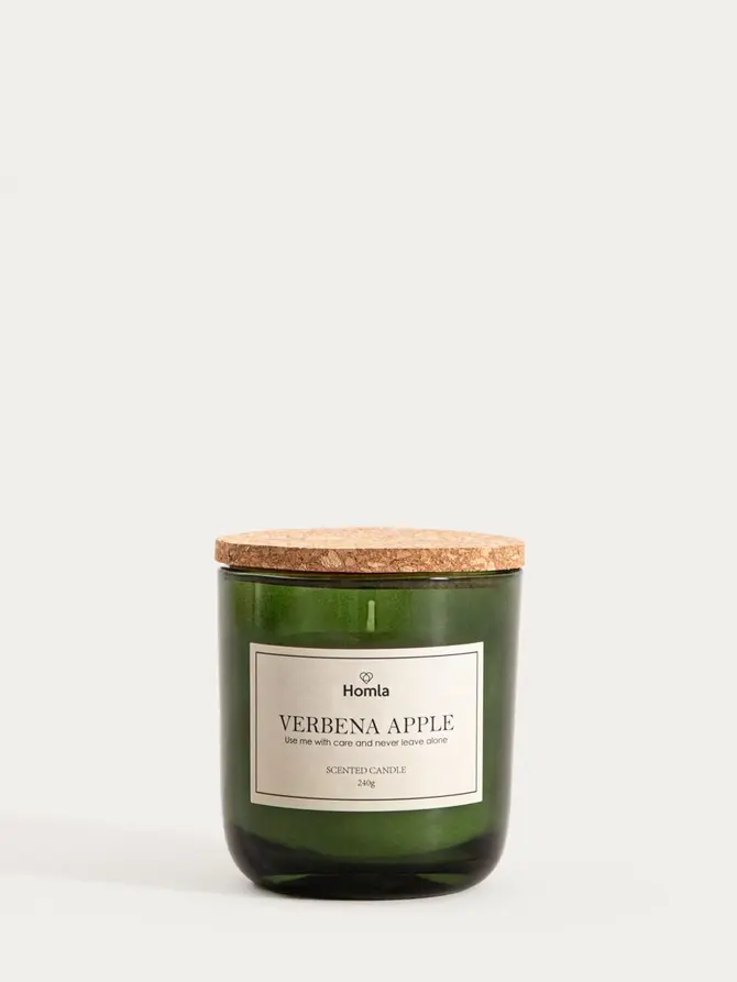 Świeca zapachowa VERDE Verbena Apple 240 g