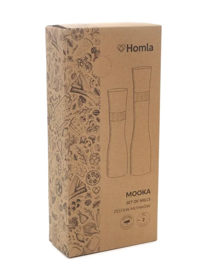 Zestaw młynków MOOKA 2 szt. 20+25cm