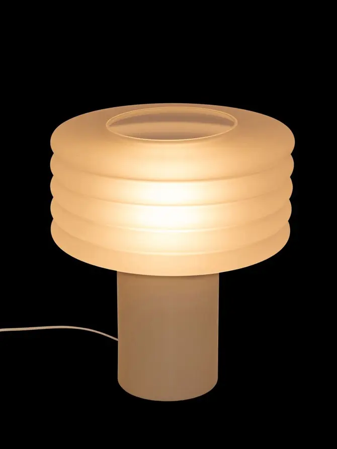 Lampa ASTI beżowa 32x36 cm