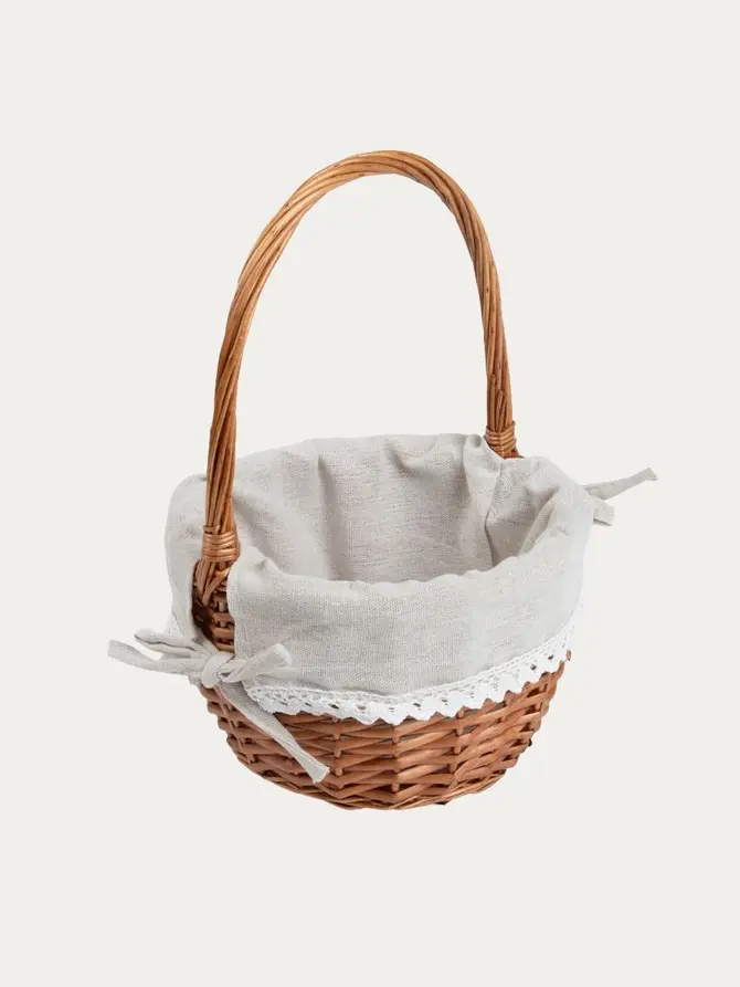 Koszyk CARELLO wiklinowy mały 20 cm