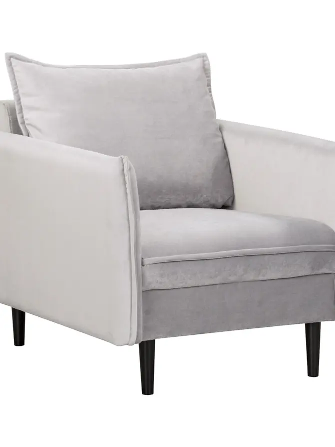 Fotel RUGG Fotel szary 99x86x91 cm