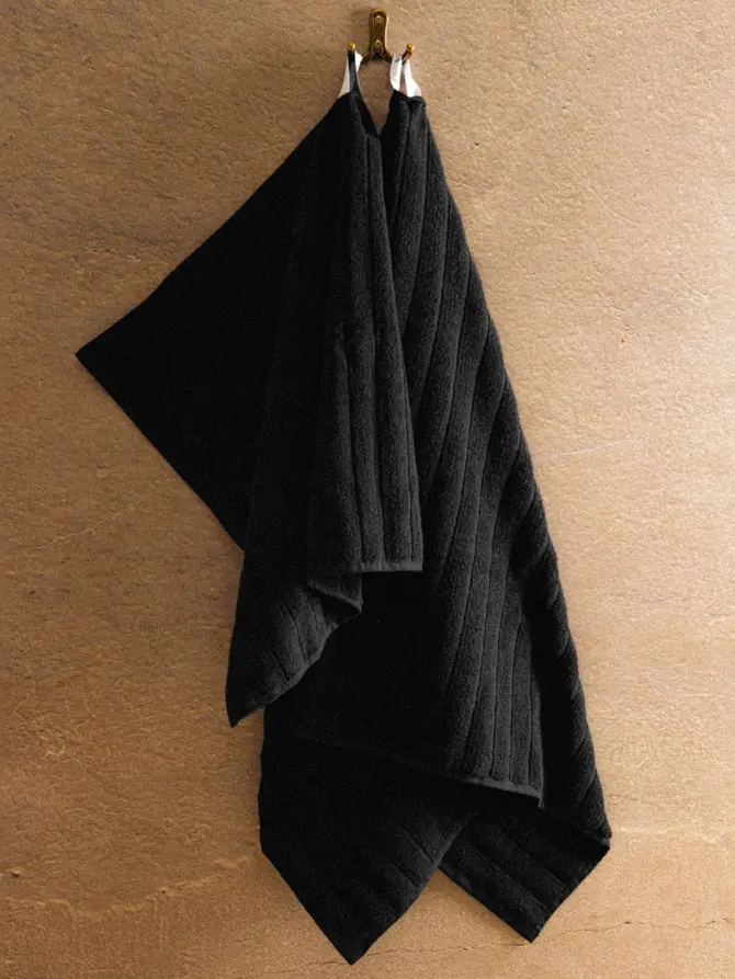 Ręcznik ASTRI czarny 50x90 cm