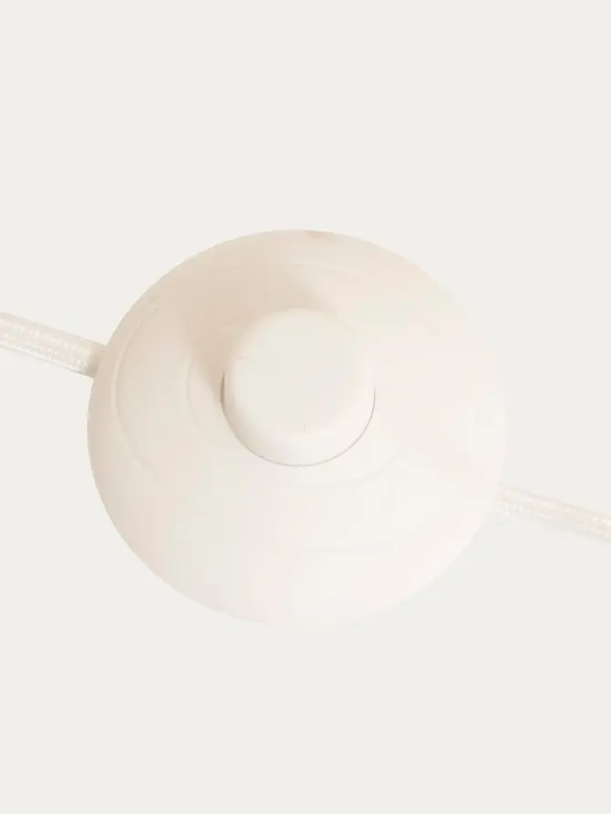 Lampa podłogowa DELCIA biała 45x150 cm