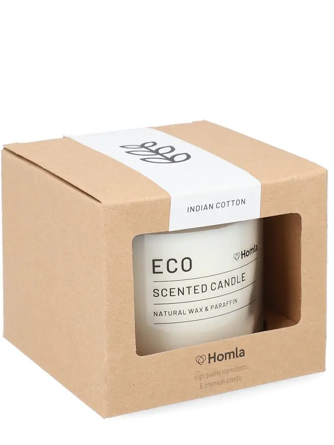 Świeca ECO w szkle Indian Cotton 400g