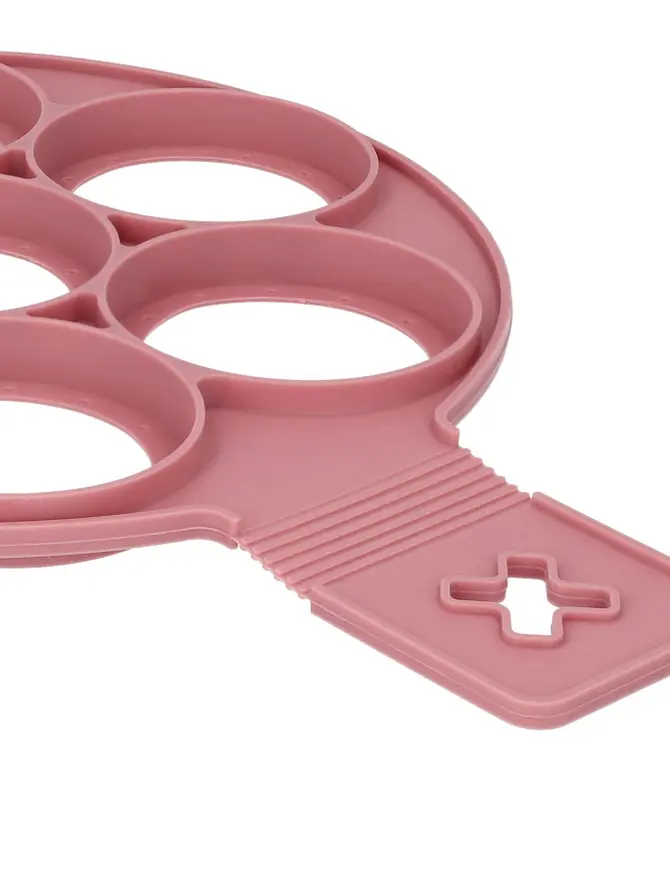Forma do pancakes EASY BAKE okrągła różowa 37x23 cm