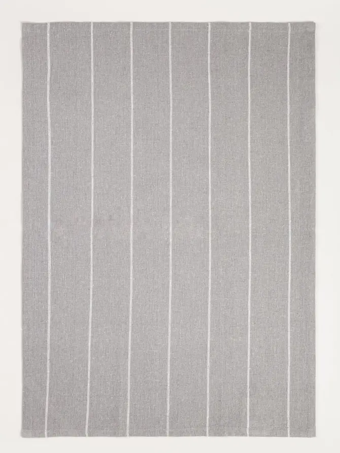 Zestaw ścierek kuchennych MORGAN szare, 3 szt. 3*45x65 cm