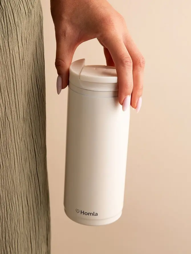 Kubek termiczny COCOA śmietankowy 400 ml