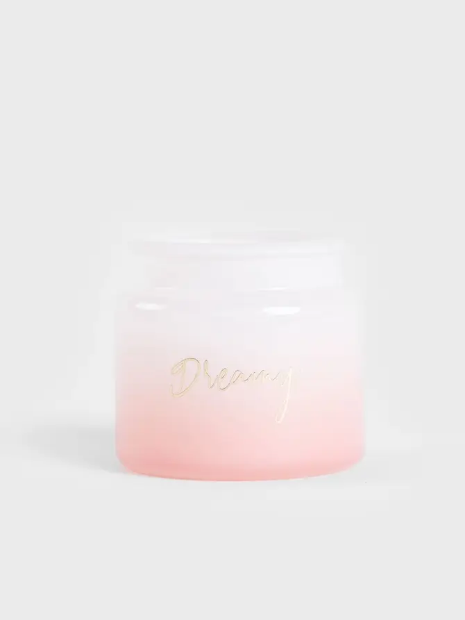 Świeca zapachowa z woskiem sojowym DREAMY PINK Berry Bouquet 55 g