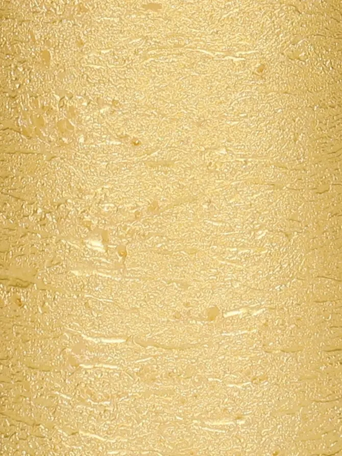 Świeca RUSTIC złota 7x15 cm
