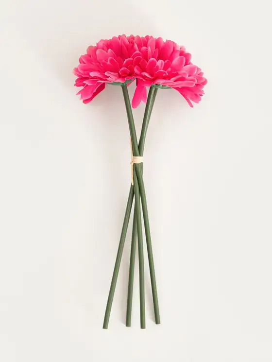 Bukiet kwiatów LIEGER ciemnoróżowy 30 cm