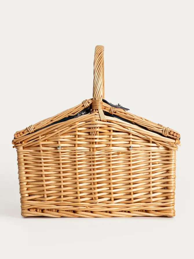 Kosz piknikowy TRIVELLE dwuosobowy 38x27x19cm