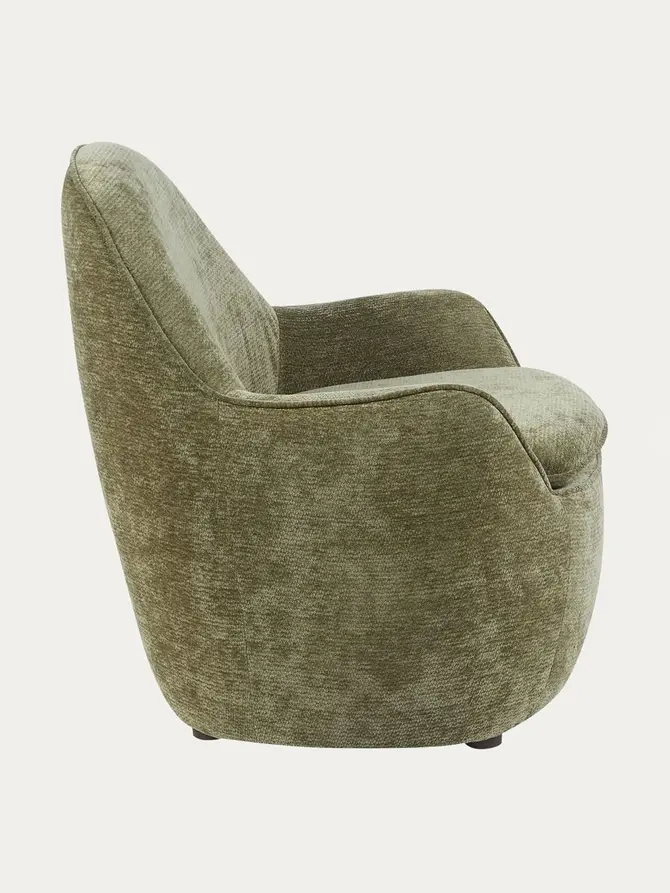 Fotel SOFIERO w tkaninie zielony 74,5x72,5x75,5 cm