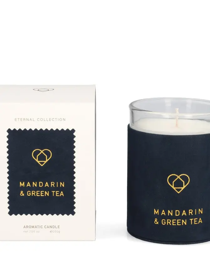 Świeca zapachowa ETERNAL Mandarin & Green Tea 230 g