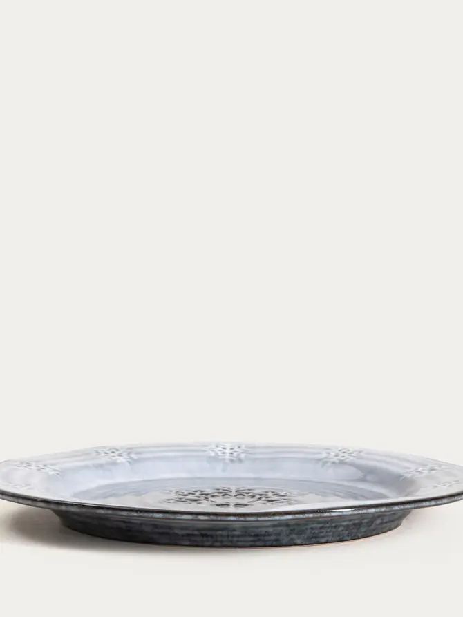Talerz BLUNITE obiadowy niebieski 26 cm