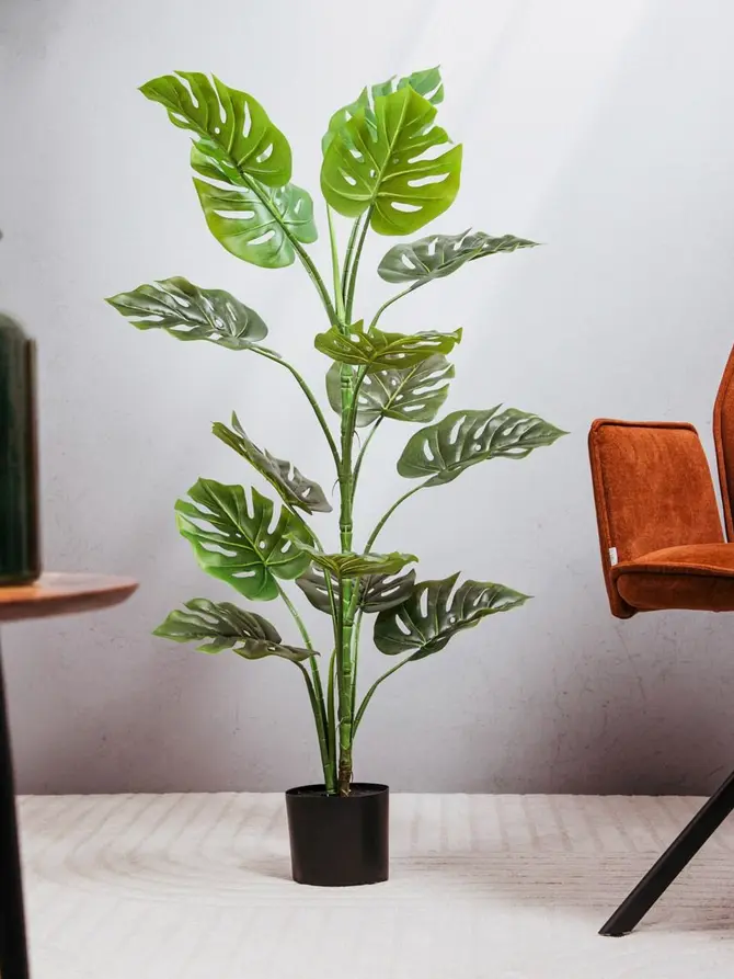 Roślina sztuczna BOTANIC monstera 120 cm