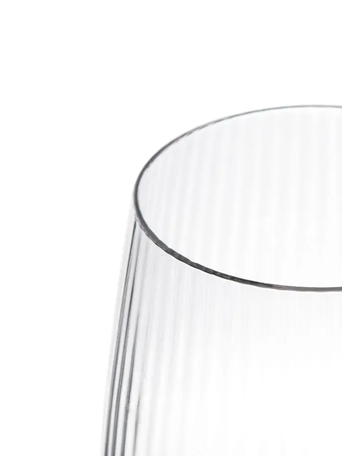 Szklanka LYNN ryflowana transparentna 0,55 l