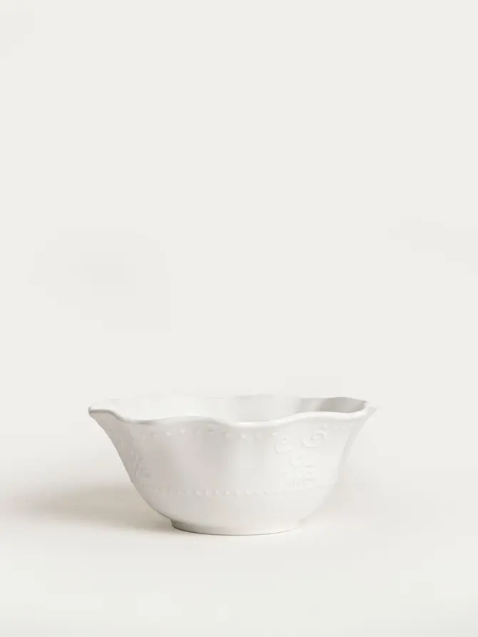 Miska VISTAL porcelanowa biała 0,45 l