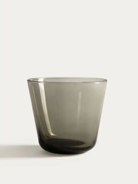 Szklanka AMBERIS szara niska 0,26 l