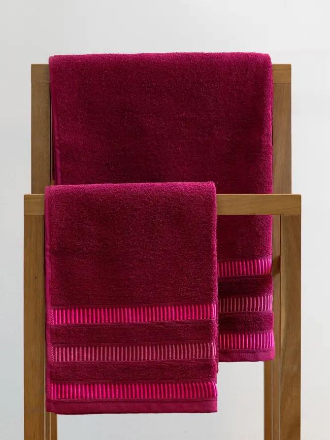 Ręcznik TONGA bordowy 70x130 cm