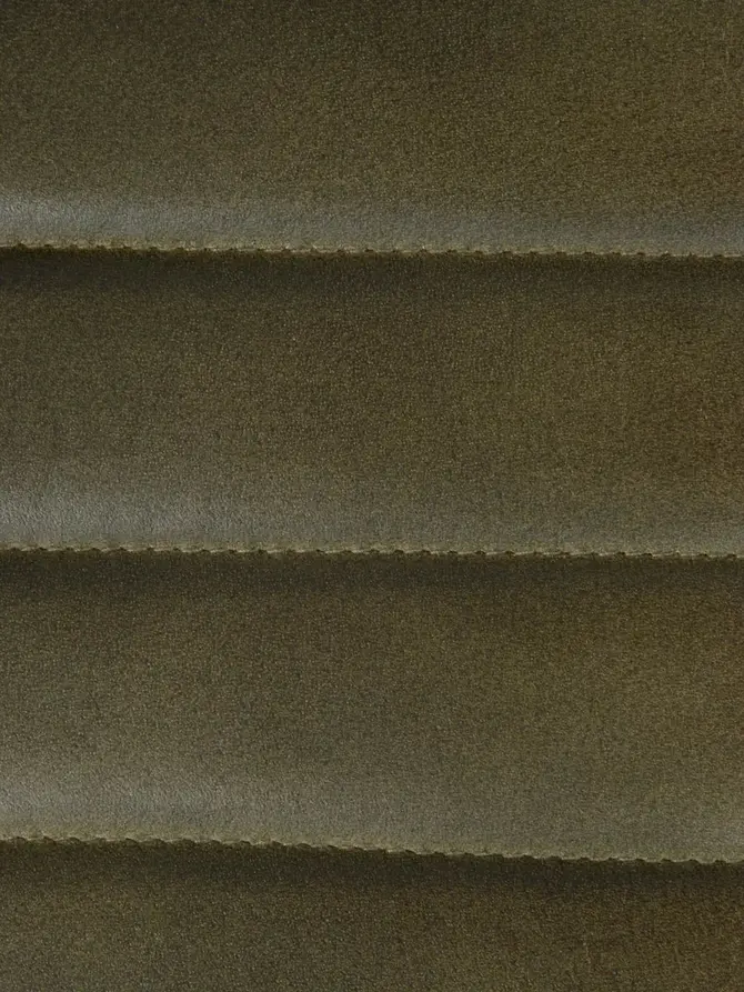 Krzesło LUMBAR w obiciu ze skóry bawolej zielone 46x52x78 cm
