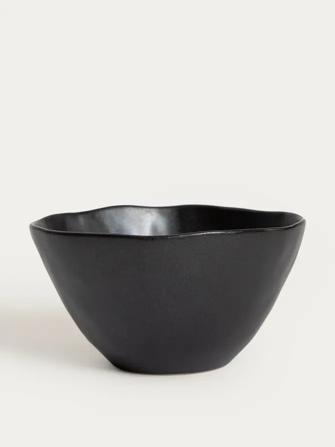 Miska ALBERD czarna 15 cm