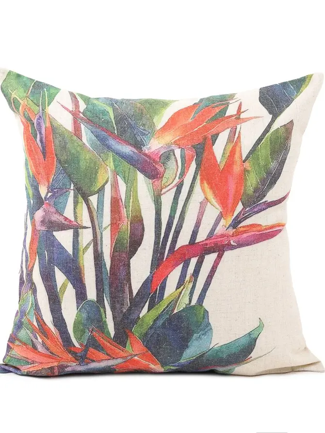 Poszewka HELICONIA z helikonią 45x45 cm