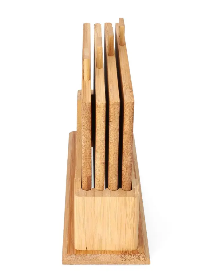 Zestaw desek BAMBOU bambusowych, 4 szt. 26x18 cm