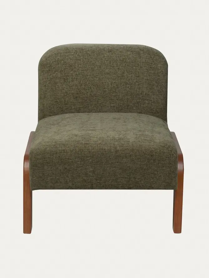 Fotel LUSENTO zielony 66x72x72 cm
