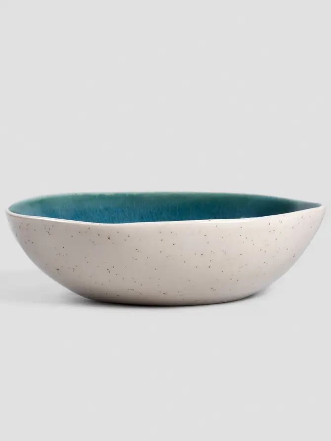 Talerz SEDANO głęboki turkusowy 18 cm