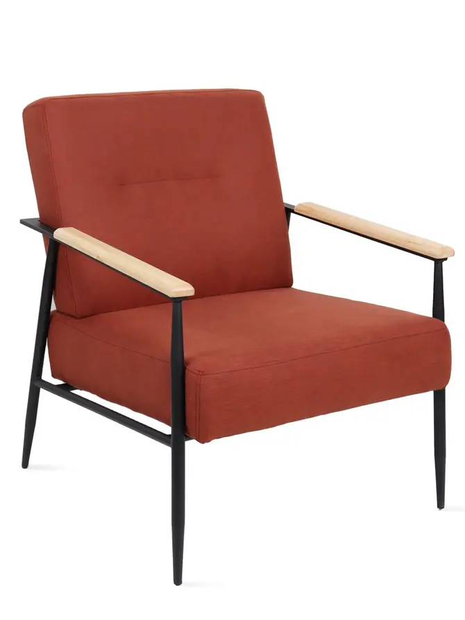 Fotel VELUDO karmelowy 71x70x83 cm