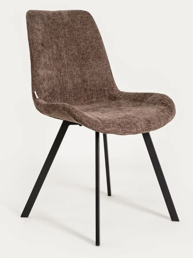 Krzesło SILLA Brązowe 52x60x83,5 cm