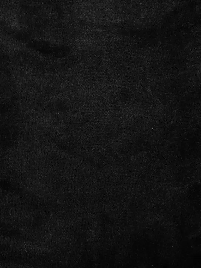 Koc ROTE gruby czarny 150x200 cm
